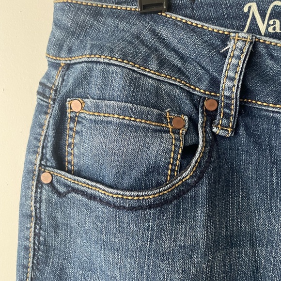 Natural Reflections Blue Flare Jeans - Picture 6 of 10